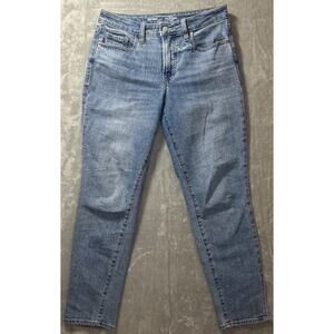 Old Navy Jeans Womens 6 OG Straight High Rise Medium Wash Casual Preppy Classic